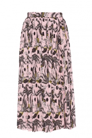 Patterned skirt with pleats, zdjęcie 1 Patterned skirt with pleats od Kenzo